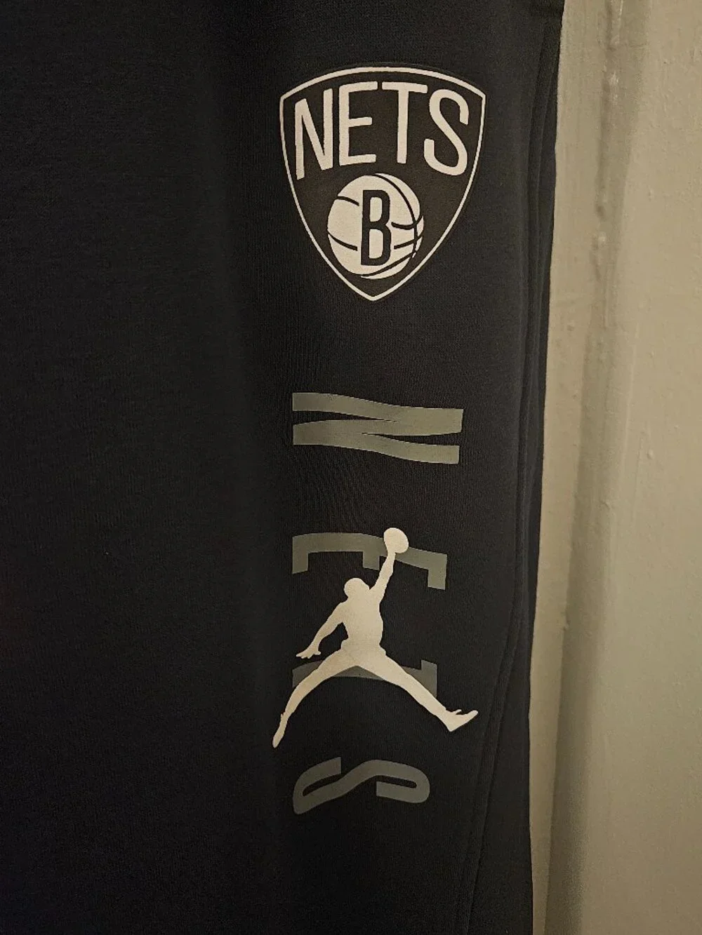 Jordan Brooklyn Nets Hoodie & Pants Set NBA 75th Anniversary Sz XL. Cool Grey